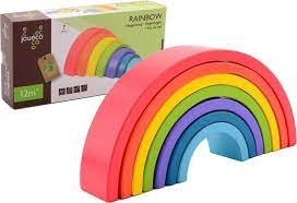 HOUTEN REGENBOOG 7-DELIG (JOUECO)